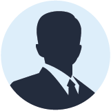 Placeholder icon for a man