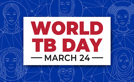 Logo for World Tuberculosis Day (March 24)